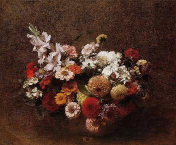 亨利 方丹 拉圖爾 Bouquet of Flowers 亨利 方丹 拉圖爾 Bouquet of Flowers